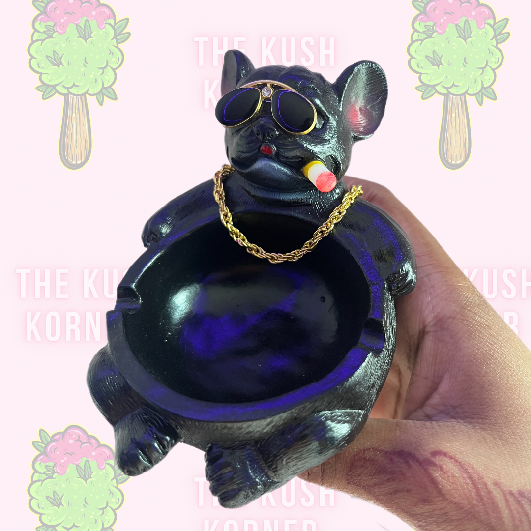 Puff Puff Frenchie Ashtray